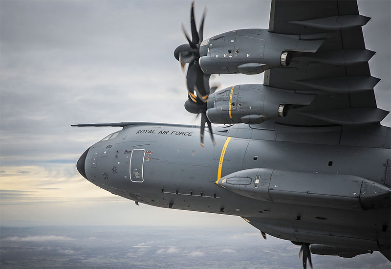 ASIMS - Airbus A400M. Image c/o UK/MOD