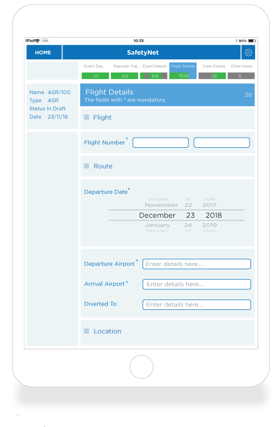 SafetyNet mobile application